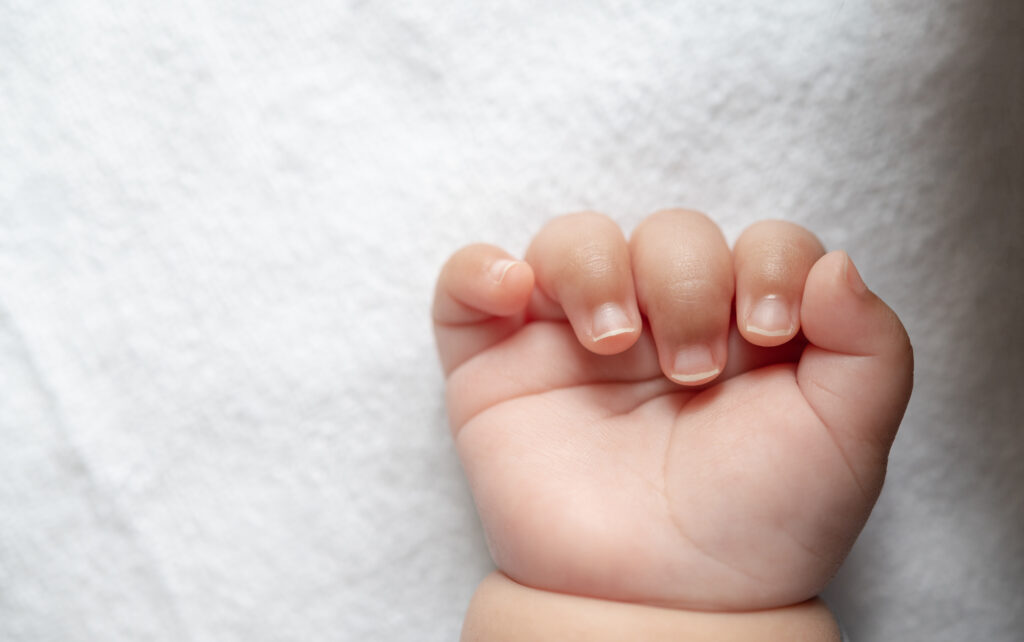 Manicura para bebés
