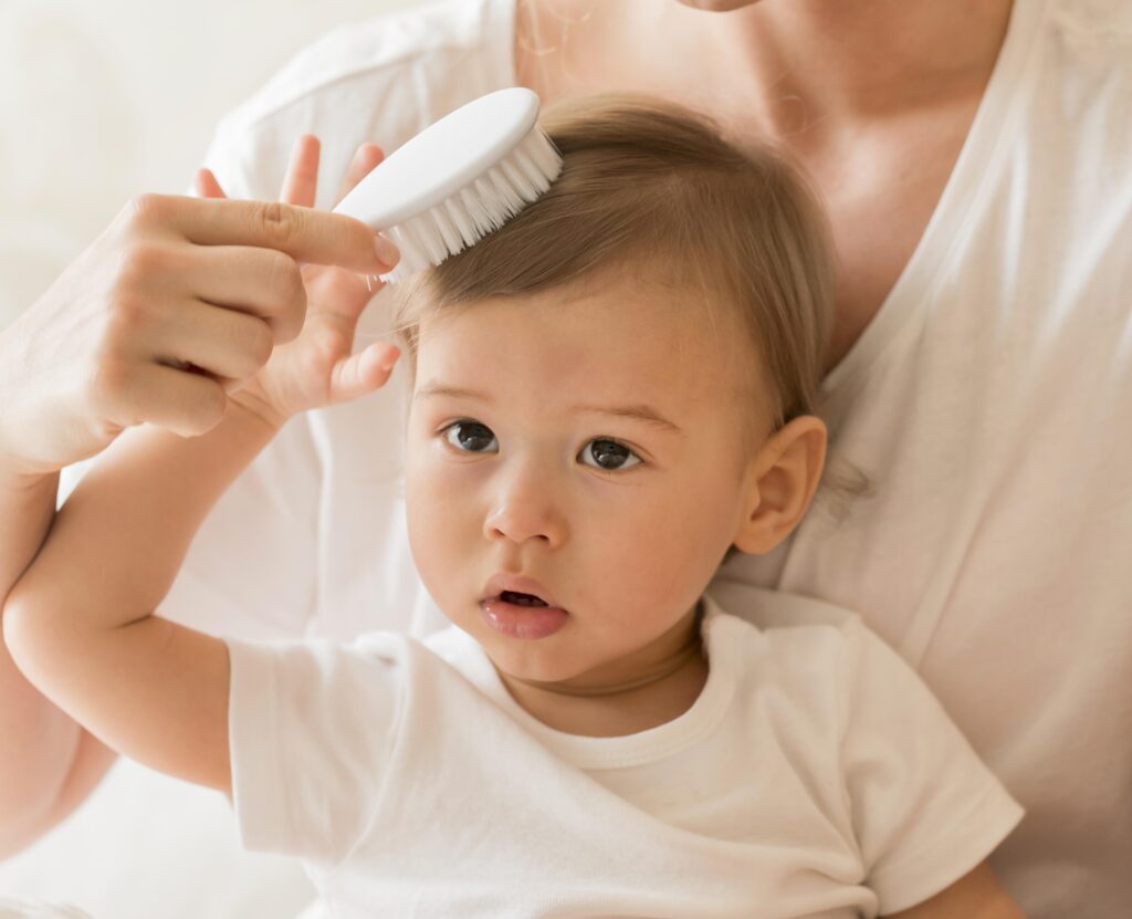Cepillo de pelo para bebé